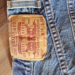 Mens Levi 550 Jeans W34 L32